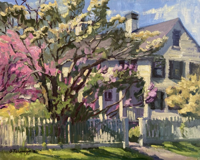 Susan Termyn, "Spring, Old Lyme ", oil, 16x20, $2,400