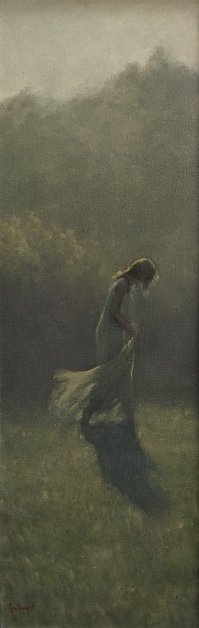 Cean Youngs, "Drifting", oil, 36x12, $8,500