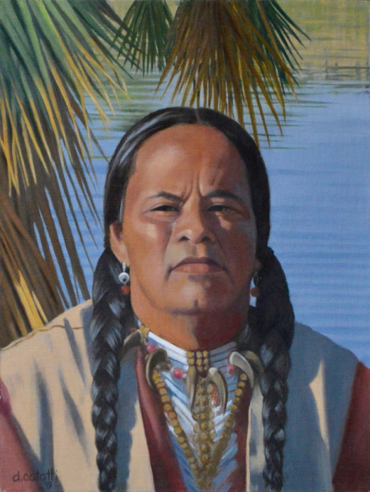 Donna Catotti, "Arizona Healer", Oil, $1,500, 16 x 12