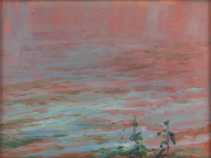 Tricia Kaman, "Through the Waters", Oil, $950, 16 x 12