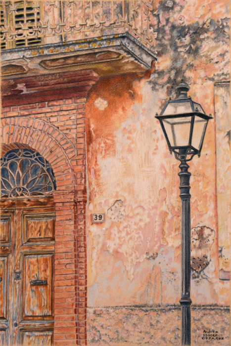Andrea Placer, "#39 Umbria", Graphic, $700, 13.5 x 9