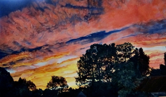 Theckla Williams, "Sailor's Delight", Oil, $2,000, 24 x 40