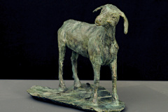 Luz-Mary Harris, "Nubian Goat", Sculpture, $4,500, 11 x 13