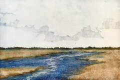 Flo Kemp, "O Wionsome Wetlands", Graphic, $450, 16 x 20