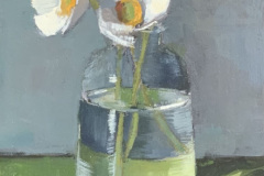 Judy Vilmain, "Thoughts of Spring", Oil, $400, 8 x 6