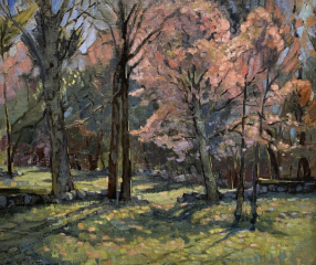 Susan Termyn, "Wild Cherry", oil, 20x24, $2,800