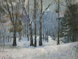 Susan Termyn, "Winter Mood", oil, 30x40, $4,000