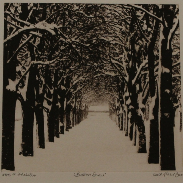 Dunn Boston Snow photopolymer etching