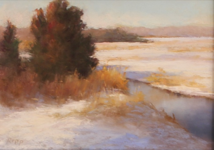 Rupp Cedars of Hammonasset pastel