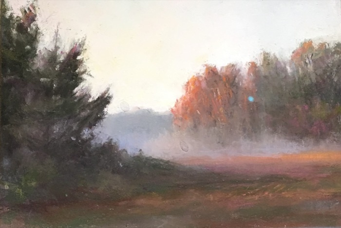 Rupp Morning at St Marks pastel