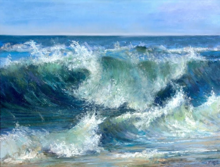 Schireimer Big Wave pastel