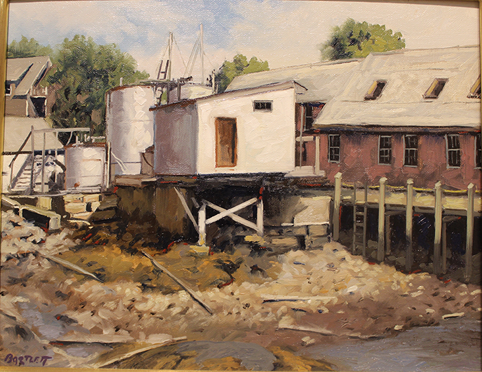 Bartlett Harley harbor backyard