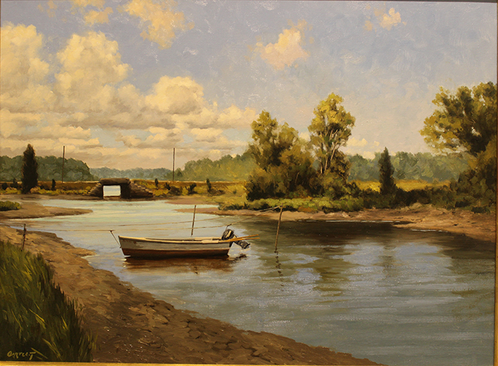 Bartlett Harley the old wooden skiff