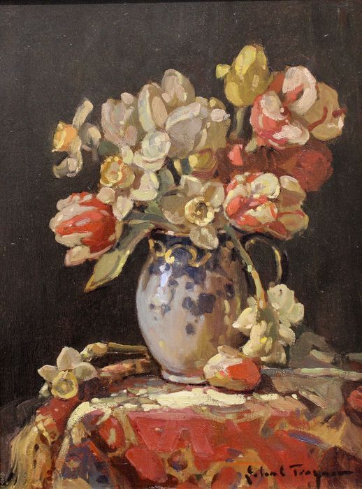 TraynorJohnC.SpringFlowersoil
