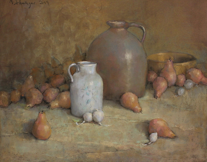 Matthew F. Schwager, "Tranquility", pastel, 17x21, $2,400.  SOLD
