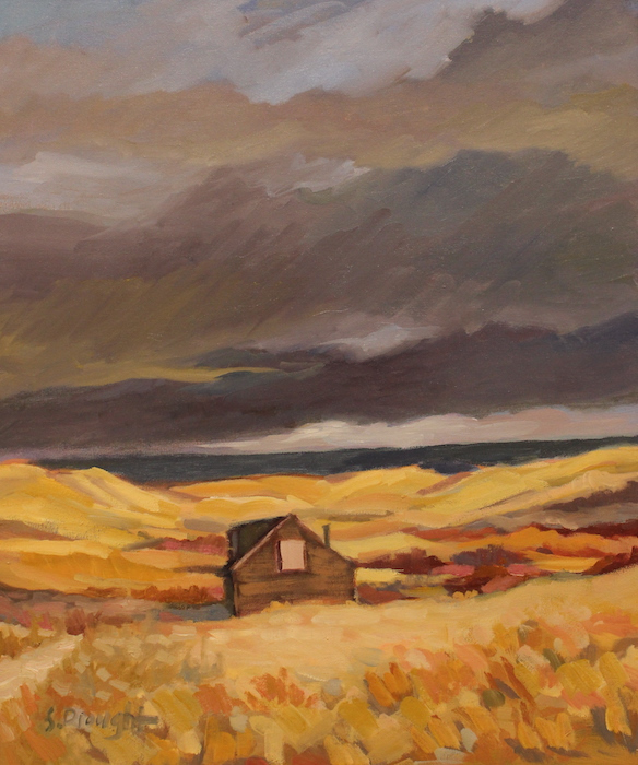 Sara Drought Nebel, "Truro Storm", oil, 20x24, $2,500