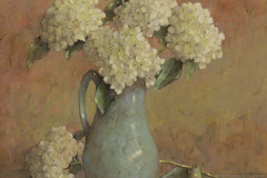 Matthew F. Schwager, "Hydrangeas", pastel, 24x19, $3,600