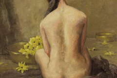 Matthew F. Schwager, "Waiting for Spring", pastel, 18x16, $3,200