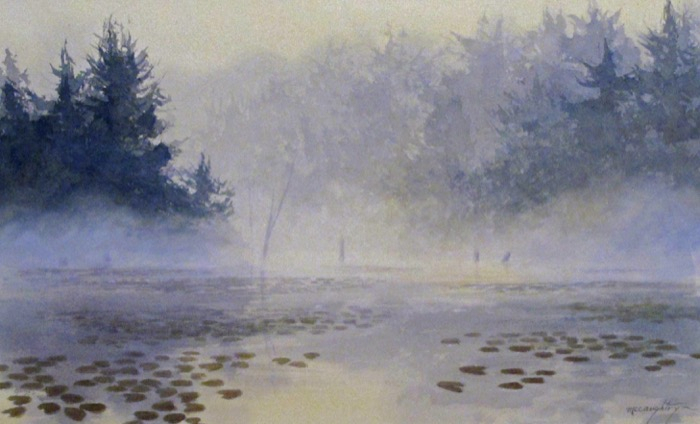 5. Charles McCaughtry %22Morning Mist%22 $ 1,100