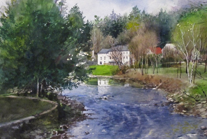 58 Jean McQuillan %22Spring light%22 $ 750