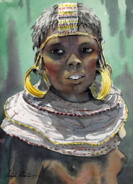 63. Ralph Acosta %22African Princess%22 $ 1,200