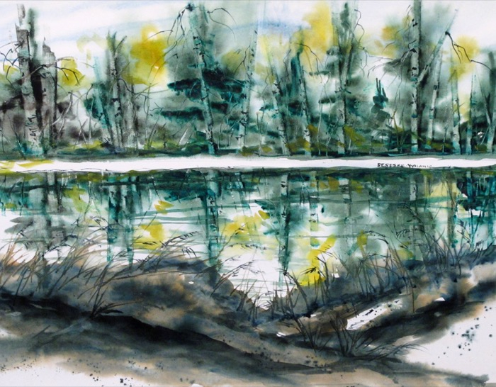66. Susan Seseske Wolanic %22Spring Landscape%22 $ 325