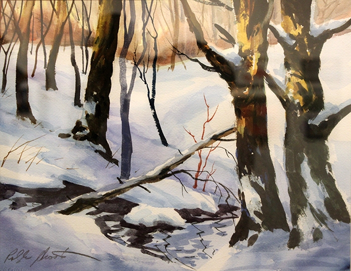 Acosta Ralph Snowy Stream