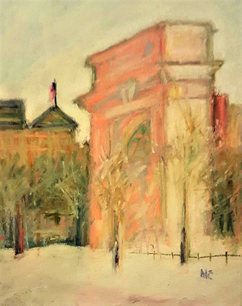 Centrella Michael Snowy Morning in the Square