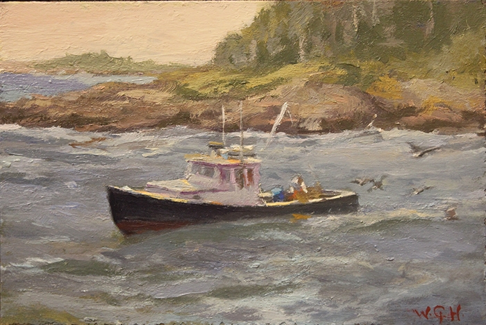 Hanson Bill Fishing the Cove