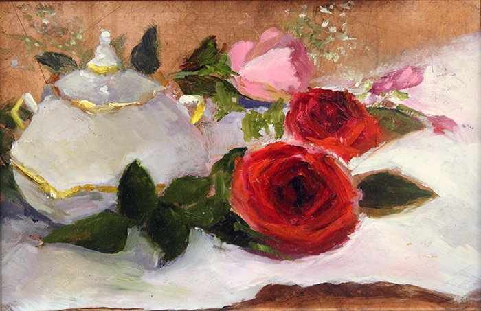 Lewis Suzanne Teapot with Roses