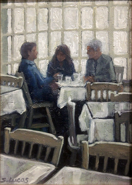 Lucas Sarah Stifler Table for Three