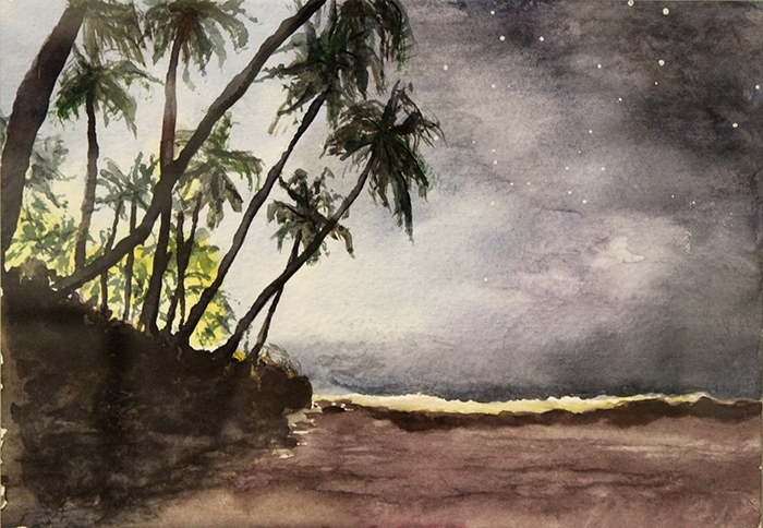 Merritt Amanda Tropical Evening Glow