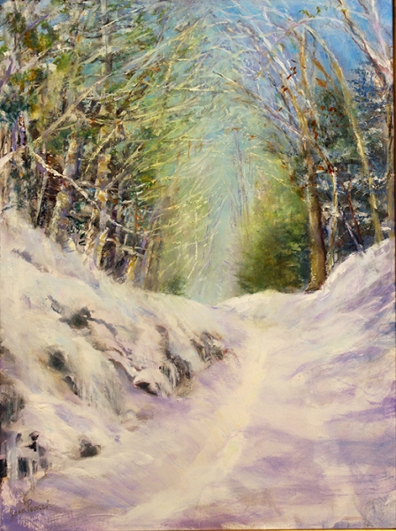 Poarch Joan Trail in Winter White