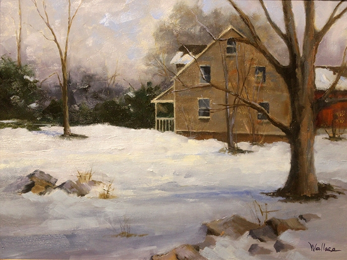 Wallace Joan Farmhouse in Winter