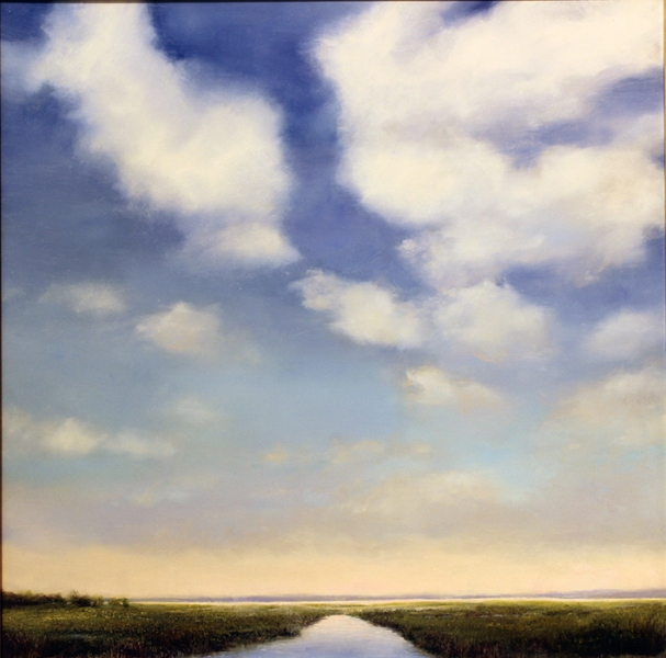 Ward Melanie Blue Sky Over Marsh