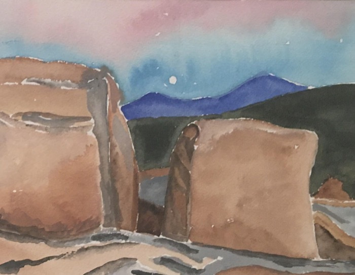 ayarsconstancetworockswatercolor