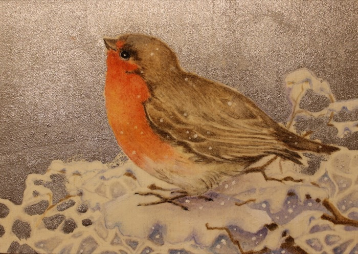 dewellpaulasnowrobinmixedmedia