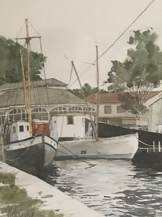 eaglemikealongthequaywatercolor