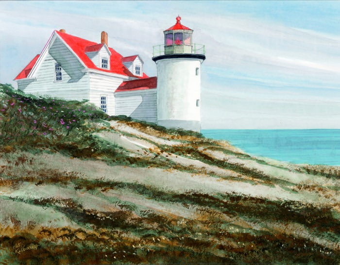 kelbaughpatredwhiteandbluewatercolor