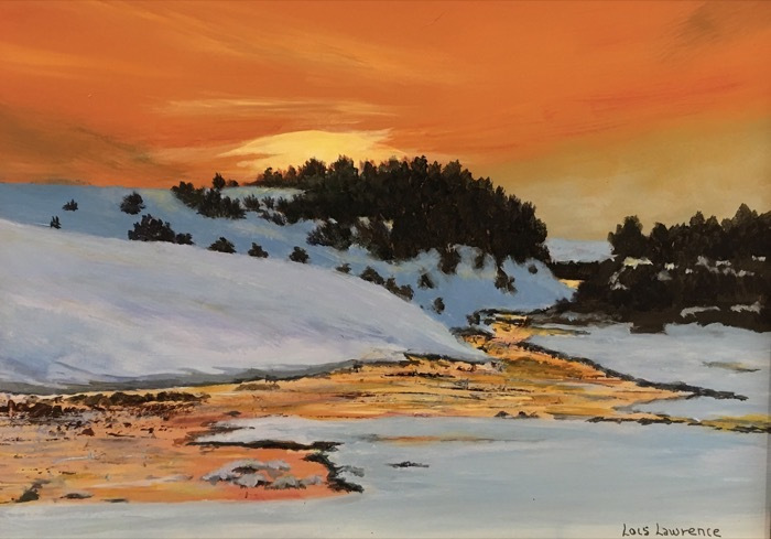 lawrenceloiswarmskiesofwinteracrylic