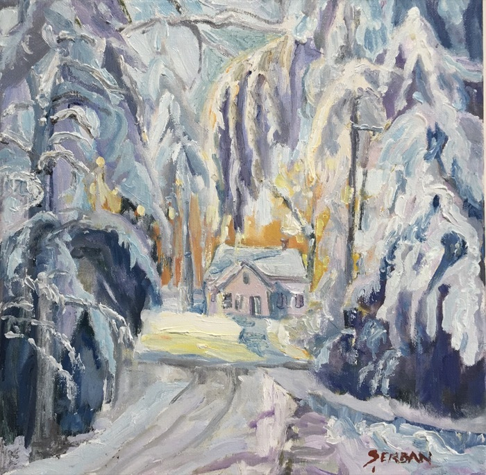 serbanblanchestreetinwinteroil