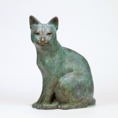 Serena Bates, "ZhenZhen", bronze, 11x6x14.5, $3,800