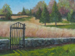 Maura Cochran, "Ely Ferry, May 2nd", oil, 16x20, $500