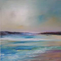 Jennifer Tassmer, "Souls Retreat", oil, 12x12, $425