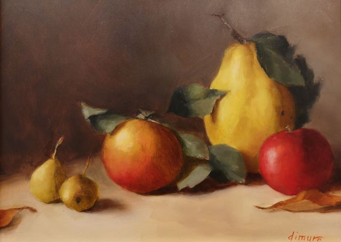 Dana DiMuro, "Autumn Harvest", oil, 9 x 12, $750
