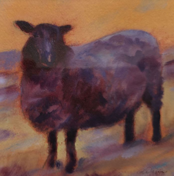 Ruth Dwyer, "Elaine #1", oil, 8 x 8, $150