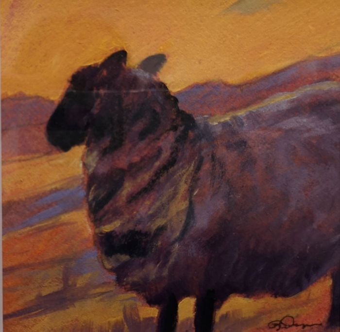 Ruth Dwyer, "Elaine #2", oil, 8 x 8, $150