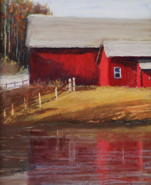 Karen Israel, "Denouement", pastel, 12 x 9, $425 SOLD