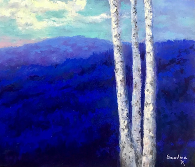 Sandra Karakoosh, "A Bit of Magic", pastel, $375