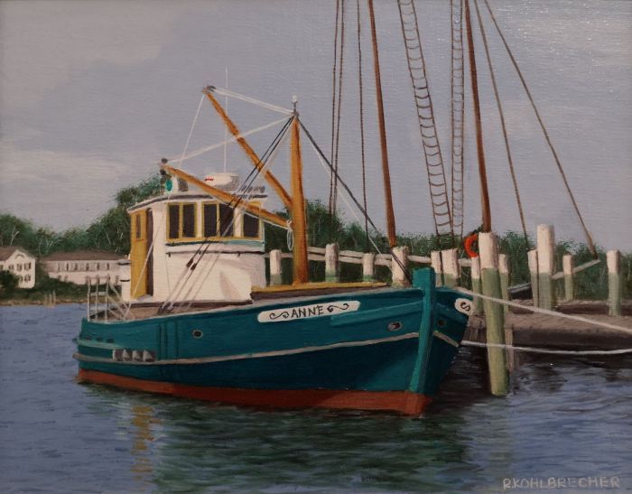 Richard Kohlbrecher, "Anne", oil, 8 x 10, $385